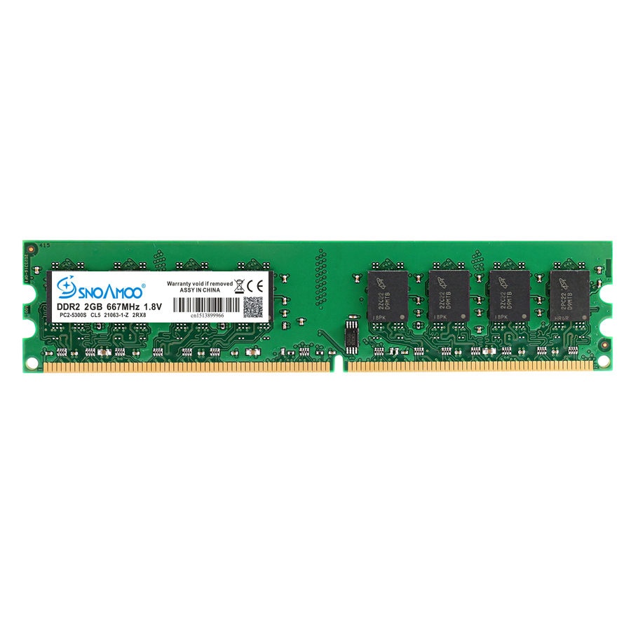 SNOAMOO Desktop PC RAMs DDR2 1 - Ddr2 Ram 评论和价格