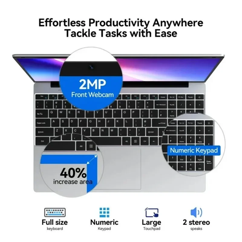 2026 New 15.6' Intel N150 Wind - Ddr4 32Gb 评论和价格
