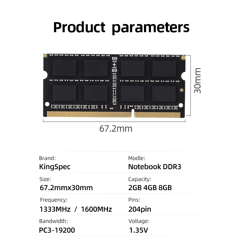 Kingspec DDR3 NB 8 Gb 4 Gb 160 - Sodimm Ddr4 评论和价格