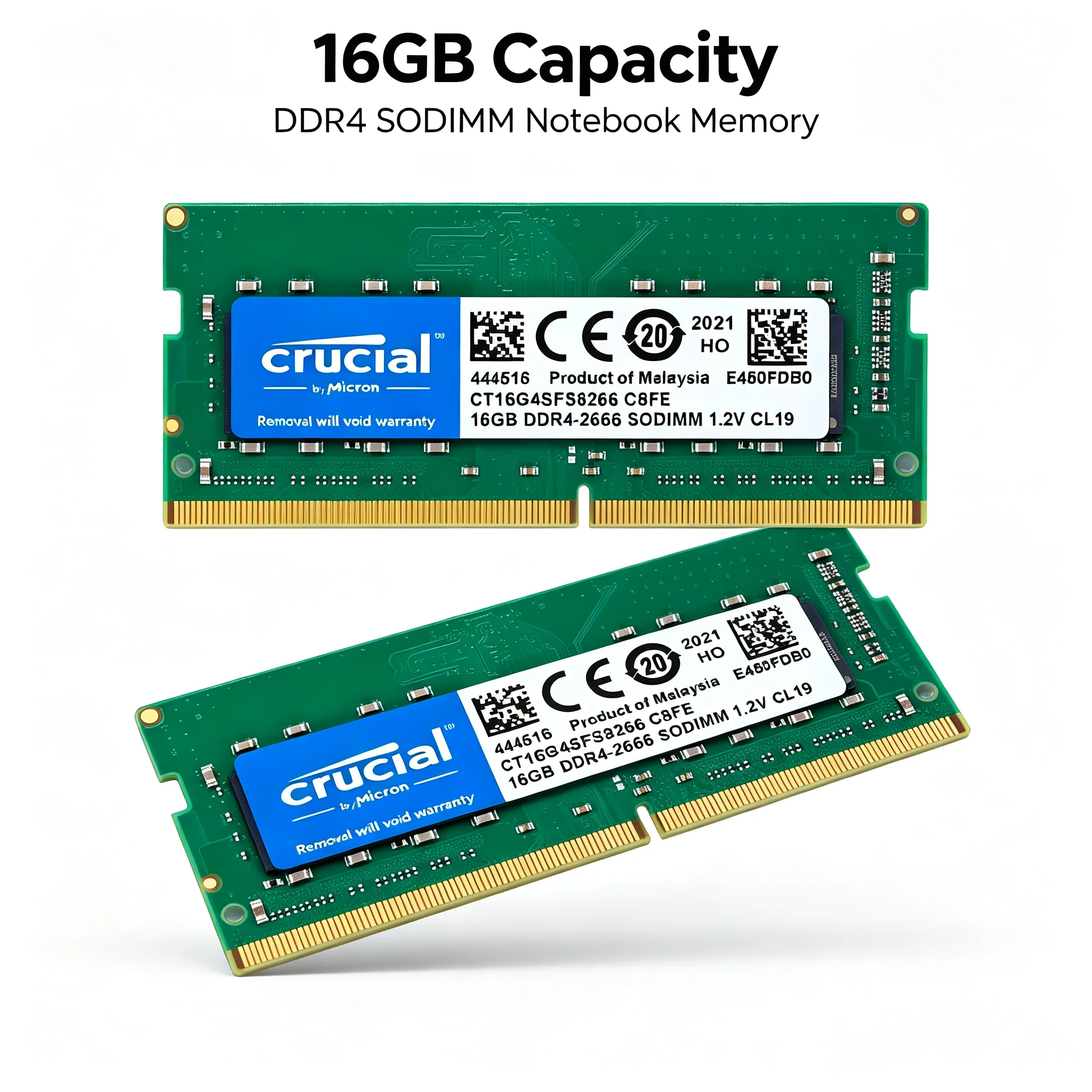 Crucial  1PCS/2PCS DDR4 Laptop - Ddr4 3200 16Gb 评论和价格