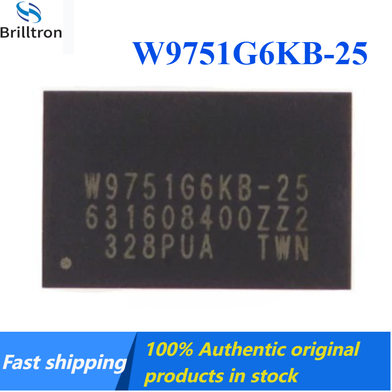 5-20PCS 100%Original W9751G6KB - Ddr2 Ram 评论和价格