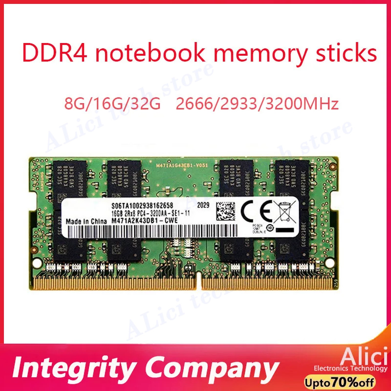 FOR Samsung notebook memory st - Ddr4 3200Mhz 评论和价格