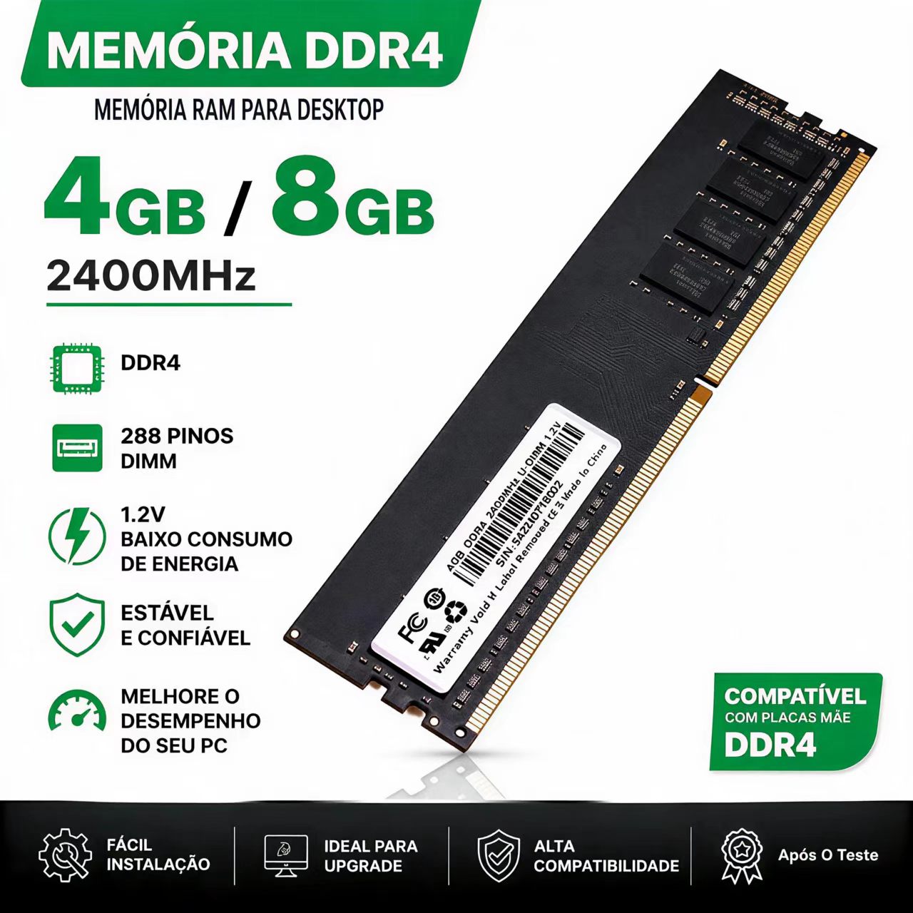 DDR4 RAM 4GB 8GB 2400MHz Deskt - Ddr4 3200 16Gb 评论和价格