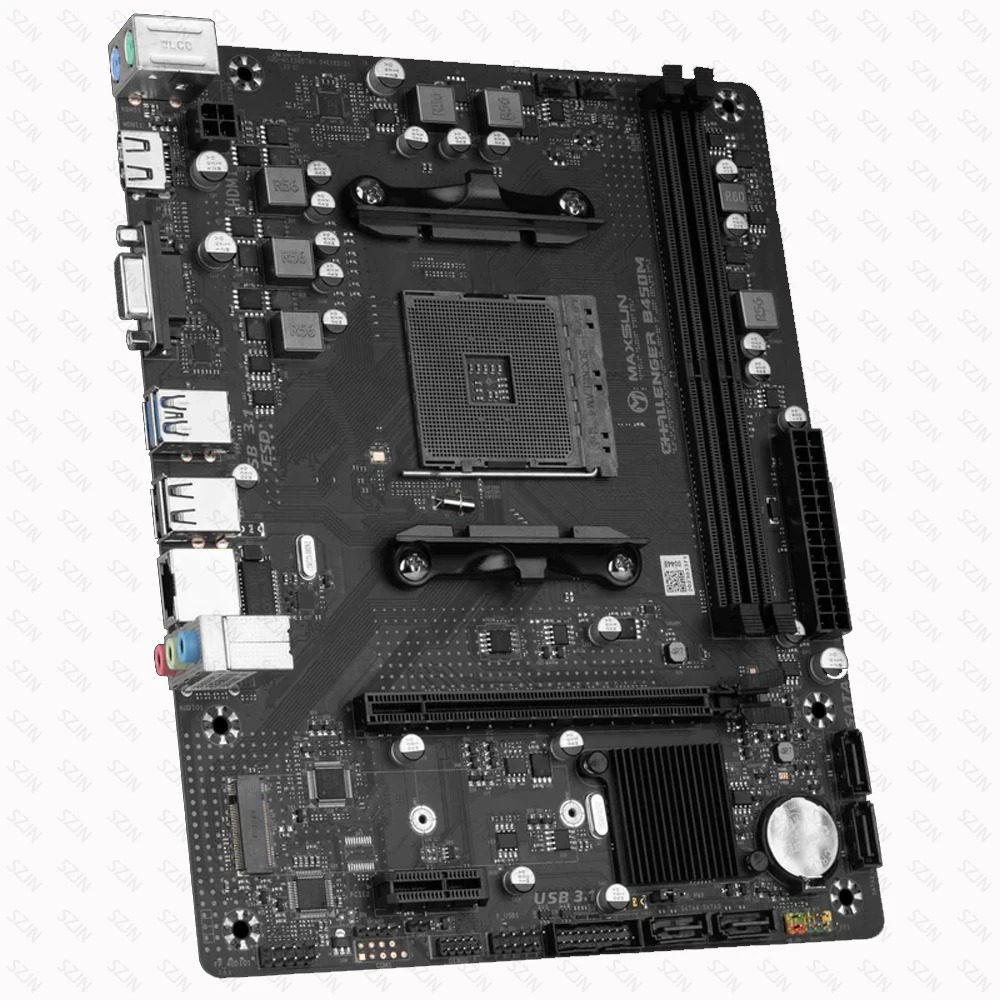 Maxsun B450 Motherboard + AMD  - Ddr4 3200Mhz 评论和价格
